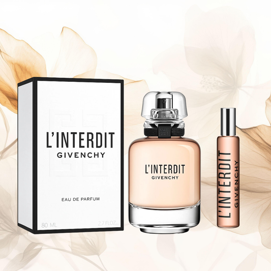 Coffret Givenchy L'interdit eau de parfum 80ml + 20ml